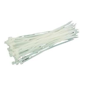 Strend Pro CT66BW, 300x4,8 mm, fehér, nylon, kötő